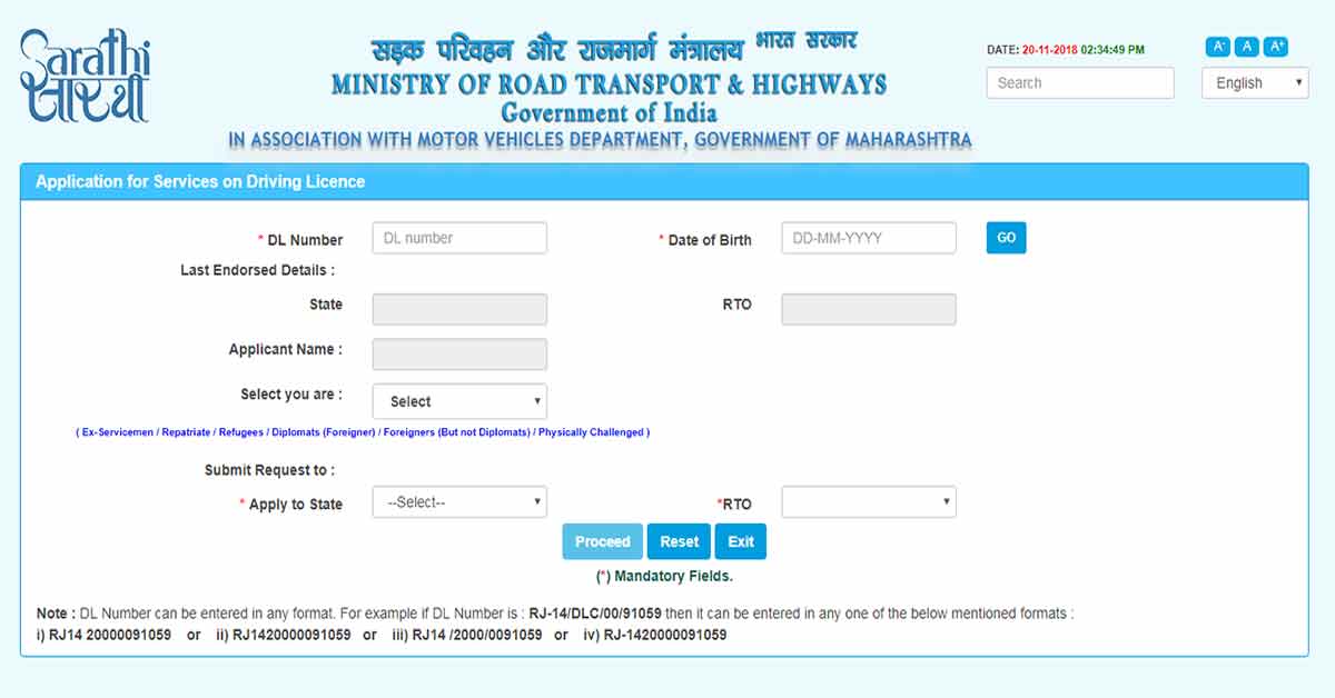 Driving License in India