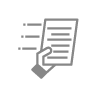 Easy insurance policy processing icon